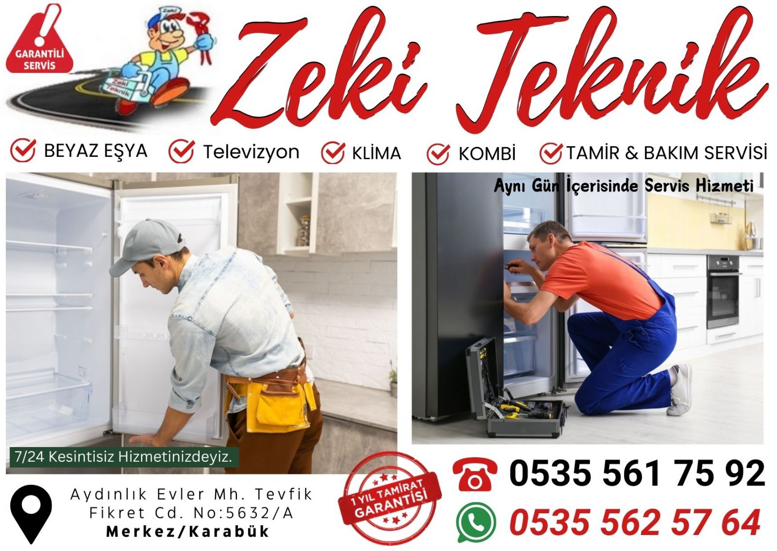Karabük Buzdolabı Servisi